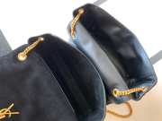 YSL Reversible Medium Kate in Suede Black 28.5CM - 6