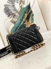 Chanel Flap Bag 23cm Lambskin Black - 3