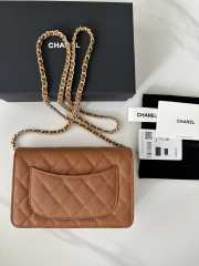 Chanel WOC Shoulder Bag Tan - 6