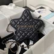 Chanel Star Bag Black/ White 22.5CM - 1