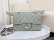 Chanel New Mini Flap Bag 20CM Grey  - 1