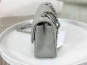 Chanel New Mini Flap Bag 20CM Grey  - 6