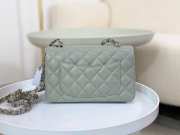 Chanel New Mini Flap Bag 20CM Grey  - 2