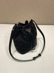 Prada Bucket Bag 21CM Black - 3