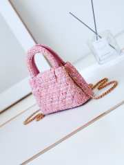 Chanel Kelly Handbag 19CM Pink AS4416 - 6