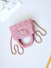 Chanel Kelly Handbag 19CM Pink AS4416 - 4