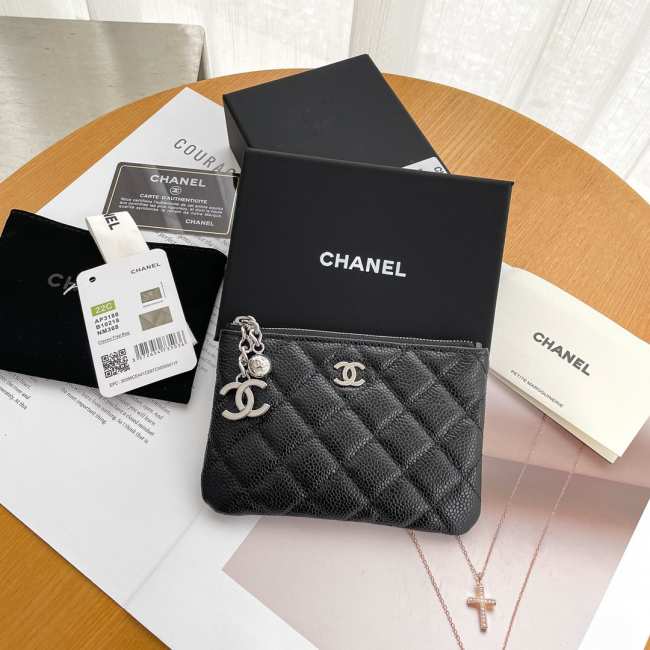 Chanel Coin Purse 15CM Black  - 1