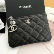 Chanel Coin Purse 15CM Black  - 3