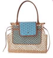 Goyard Net Aligre Tote Blue 30CM - 1