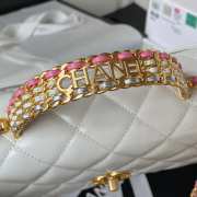 Chanel Handbag White 22CM AS3908 - 2