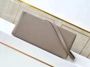 Louis Vuitton Grand Palais Monogram Empreinte Leather Bag Grey 34CM - 4