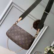 Louis Vuitton Multi-pochette Bag with Green Strap - 4