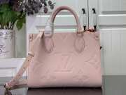 Louis Vuitton M47135 Onthego PM Bag Pink Opale 25cm - 1