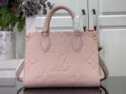 Louis Vuitton M47135 Onthego PM Bag Pink Opale 25cm - 3