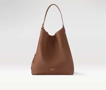 Louis Vuitton M24974 Low Key Hobo MM Bag Cognac 35cm