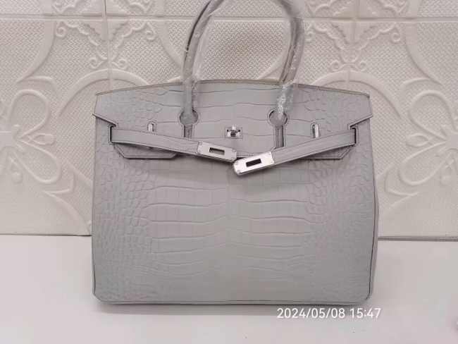 Hermes Birkin 35 Grey (Real Shot) - 1