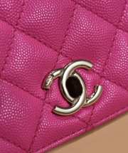 Chanel Coco Handle Rose Bag 23cm - 5