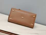 Ferragamo Small Calfskin Hug Handbag Clay 31.5cm - 2