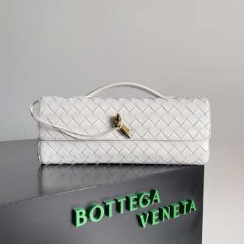 Bottega Veneta Long Clutch Andiamo With Handle Sea salt 31cm