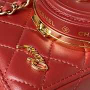 Chanel Camera Bag AS4817 Red 16cm - 6