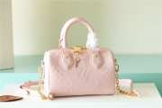 Louis Vuitton M47136 Speedy Bandoulière 20 Bag Opal Pink 20.5cm - 1