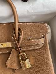 Hermes Birkin Small Bag Dark Brown 25cm - 4