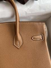 Hermes Birkin Small Bag Dark Brown 25cm - 5