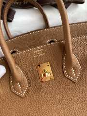 Hermes Birkin Small Bag Dark Brown 25cm - 6