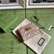 GUCCI Wallet Beige GG 12.5cm - 1