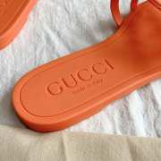 Gucci Slides Orange - 5