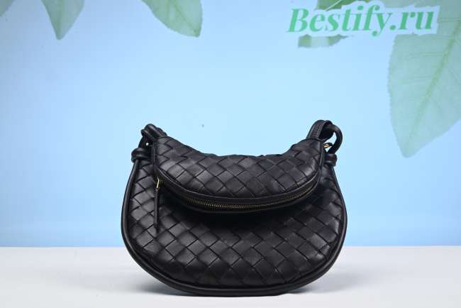 Bottega Veneta Small Gemelli Bag Black 24.5cm - 1