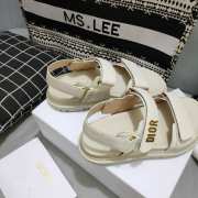 Dior Act Sandal White - 5