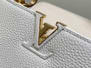 Louis Vuitton Capucines BB Bag White Pink - 6