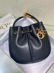 Dior Medium Nolita Bag Black Calfskin 27cm - 1