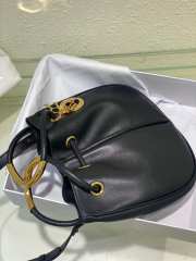 Dior Medium Nolita Bag Black Calfskin 27cm - 3