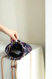 Chanel Graffiti Logo Bucket Bag 22cm - 2