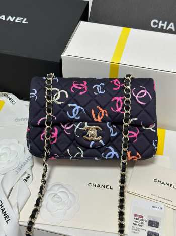 Chanel 24s Flap Bag in Black 20CM