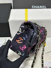 Chanel 24s Flap Bag in Black 20CM - 3