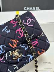 Chanel 24s Flap Bag in Black 20CM - 5