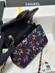 Chanel 24s Flap Bag in Black 20CM - 6