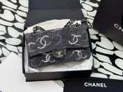 Chanel 23c Flap Bag in Black 25cm - 1