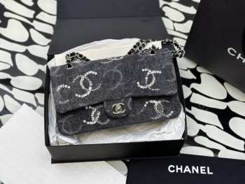 Chanel 23c Flap Bag in Black 25cm