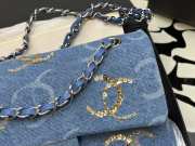 Chanel 23c Flap Bag in Blue 25cm - 6