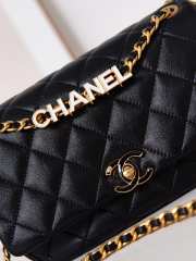 Chanel 24p WOC Bag Black 23cm - 3