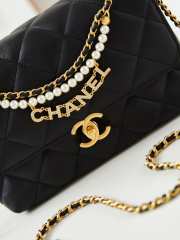 Chanel 24A WOC Bag Lambskin Black 23cm - 4