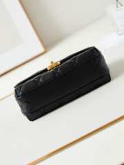 Chanel 24A WOC Bag Lambskin Black 23cm - 3