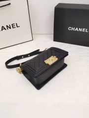 Chanel Leboy Caviar 20cm Black - 6