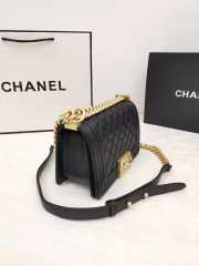 Chanel Leboy Caviar 20cm Black - 5