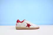 Golden Goose Ball-Star Low White Red - 4