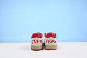 Golden Goose Ball-Star Low White Red - 2